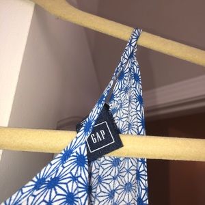 Romper blue w/ flowers